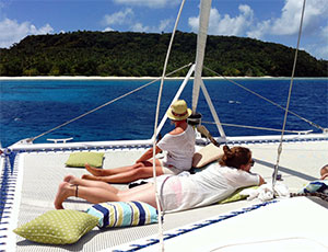 catamaran in tonga